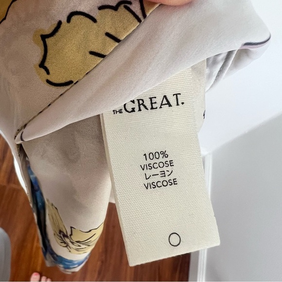 The Great Windward Midi Long Dress in Sungold Floral Size 3 US L - Picture 7 of 8